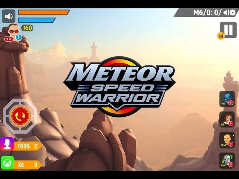 Meteor Speed Warrior gameplay screenshot